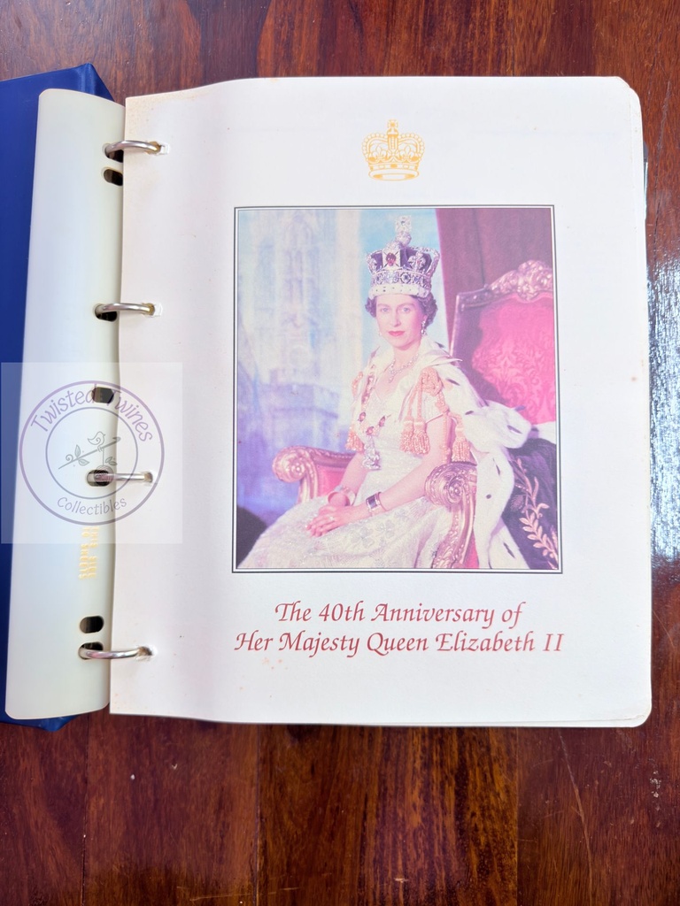 [UK 02] 40th Anniversary of Queen Elizabeth II Folder