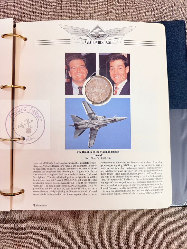 Folder 1-AVIATION HERITAGE Collection (Mostly 1990s) – Worldwide Never Hinged Mint Stamps, Miniature Sheets & First Day Covers