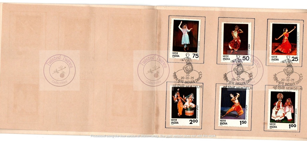 [STP 048] Indian Dance Series 1975 Folder