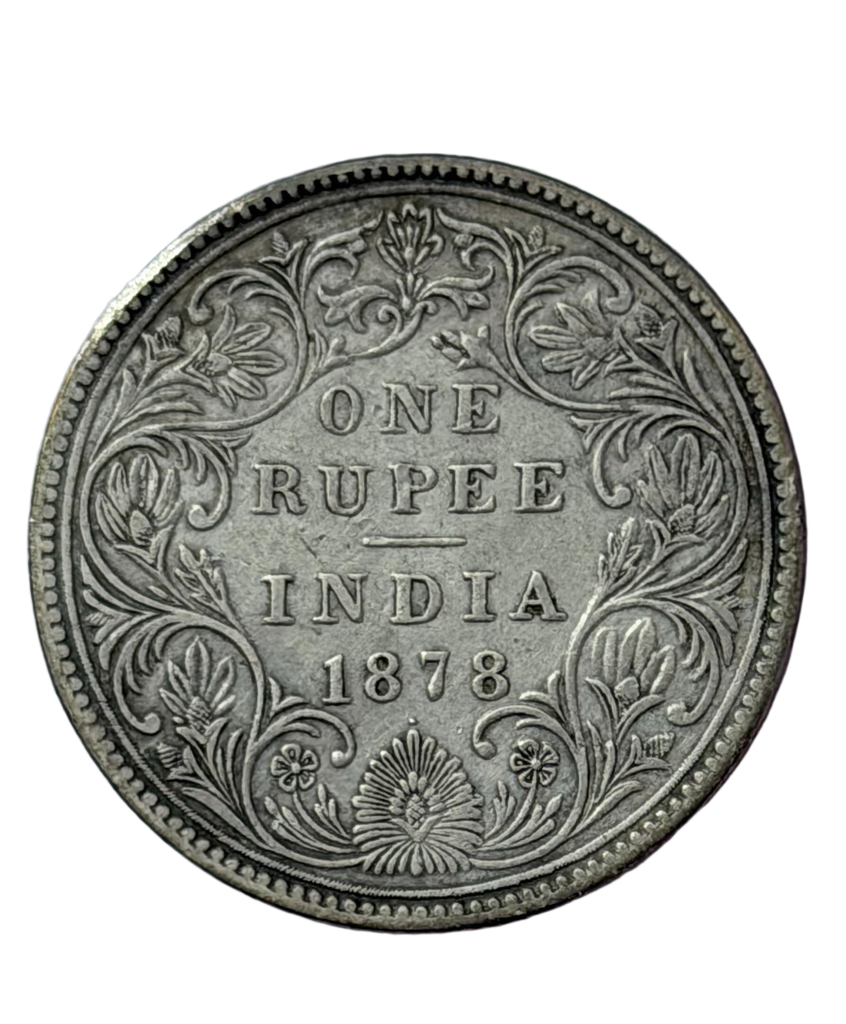 [BIC 014] British India 1 Rupee, Bombay, 1878