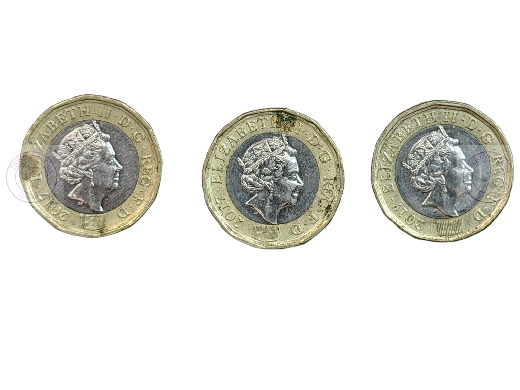 [FIC 038] £1 Collectible coins of the United Kingdom (3 coin set)