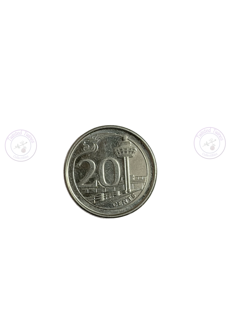 [FIC 060] Singapore 20 Cents coins (1 Coin Per Order)