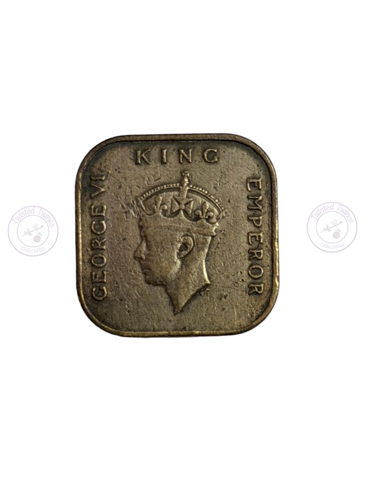 [FIC 055] 1 Cent coins from British Malaya (1939) (1 Coin Per Order)