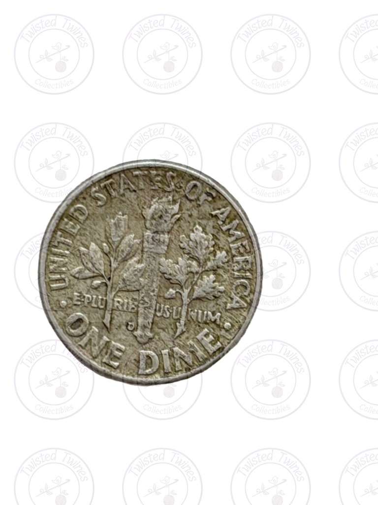 [FIC 012] Silver Roosevelt Dime coins from the United States- Denver Mint (1963 Denver Mint)