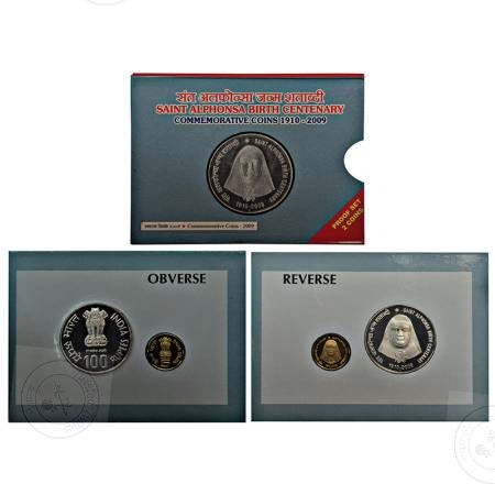 [PC 223] 2008 St. Alphonsa Proof Coin Set