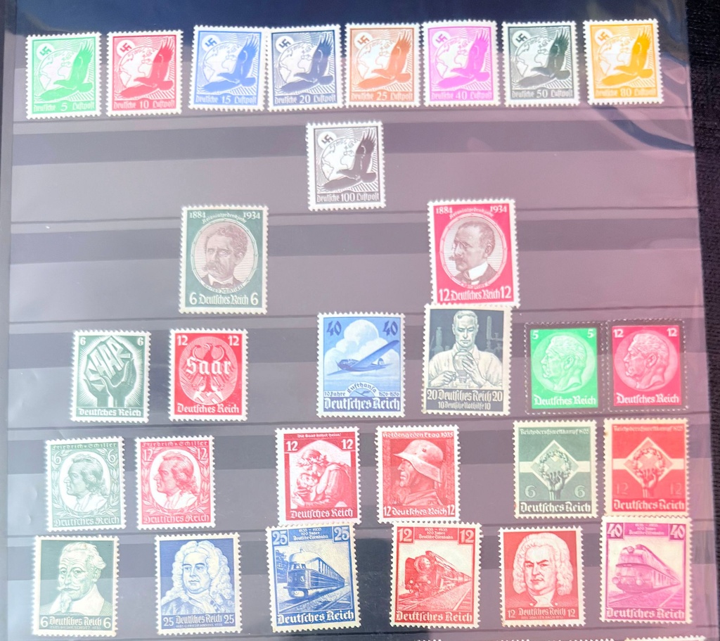 [FS 17] Germany Third Reich commemoratives and definitive issues 1933–1941 NHM