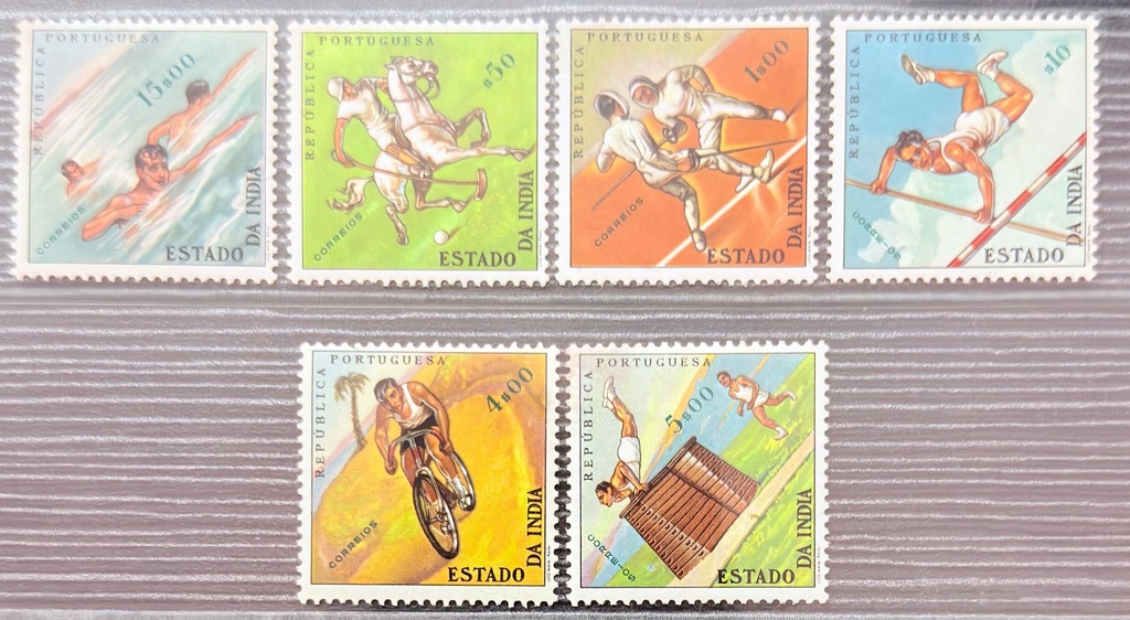[SA 44] Portuguese India – Sports Definitive Set (Mint Never Hinged)