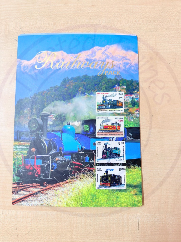 [PP 7] India Post Railways Pack – Official Philatelic Presentation Pack