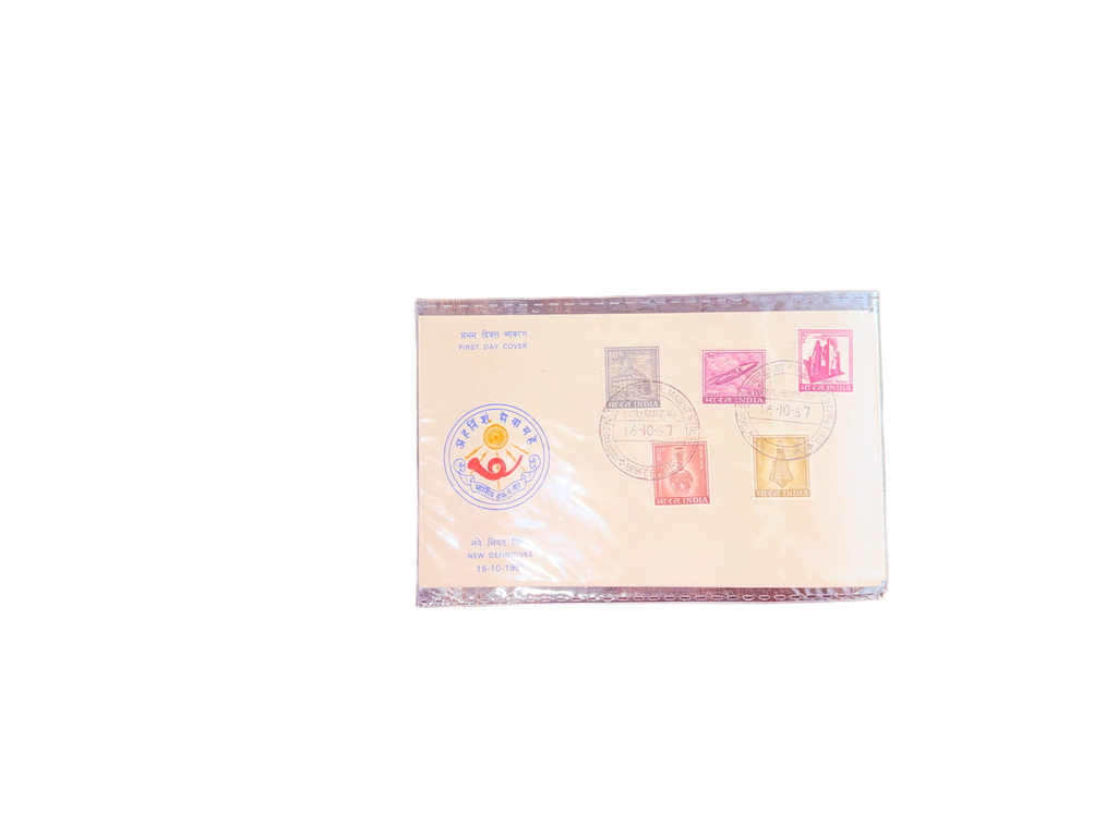 India 1967 New Definitives First Day Cover – Indian Definitive Stamps