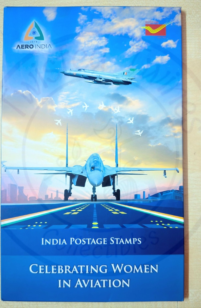 Aero India 2019 Presentation Pack – India Post | 12th Aero India International Show | Women in Aviation