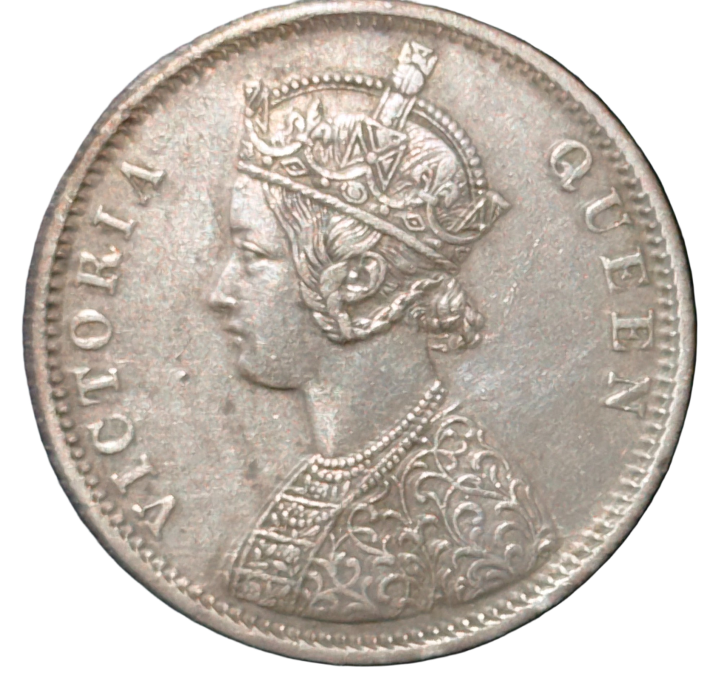 [BIC 008] British India 1 Rupee, Bombay Mint, 1876